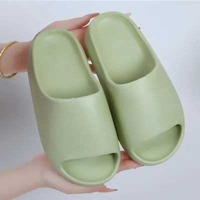 코코넛 슬리퍼는 구름 위를 걷는 듯한 느낌을 주는 두꺼운 밑창 샌들, 여름 신상 논슬립 샌들(신발 상자는 포함되어 있지 않습니다)